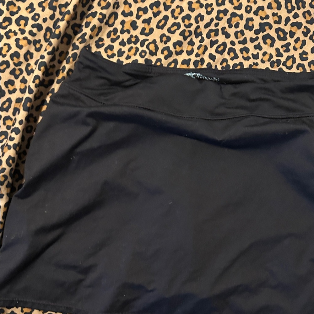 Black Athletic Skirt